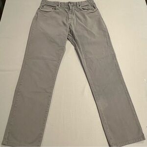 Ledbury Franklin Canvas Stretch Jeans - Gray Granite - Size 32x33